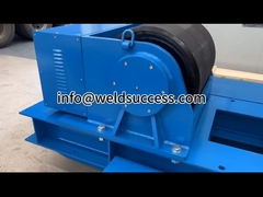 Twee sets van 200T capaciteit las rotatoren en 2T las positioner laden van Weldsuccess.